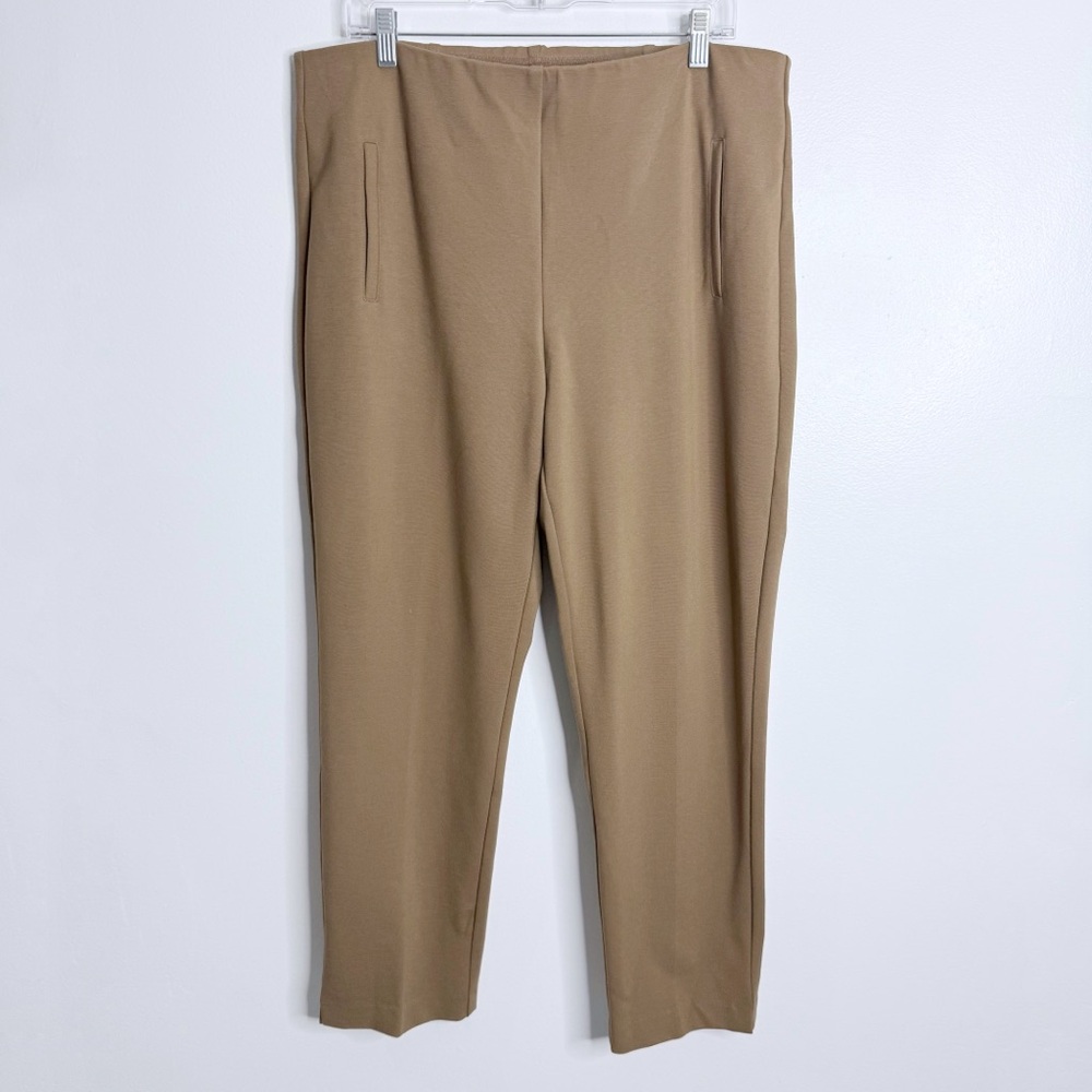 Chico’s So Slimming Juliet Ankle Pants Brown Size 16 Chico’s‎ 3 Workwear Casual